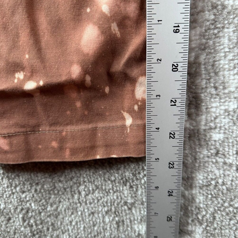 Levi's Pants Medium Womens Chino XX Brown Acid Tie Dye Pull On Canvas Stretch - Picture 5 of 10